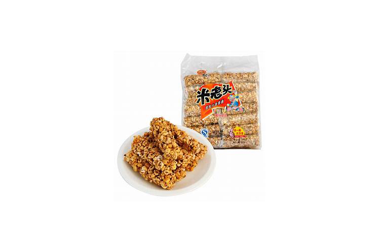 UNCLE POP GRAIN CRACKER PEANUT FLAVOR 350G